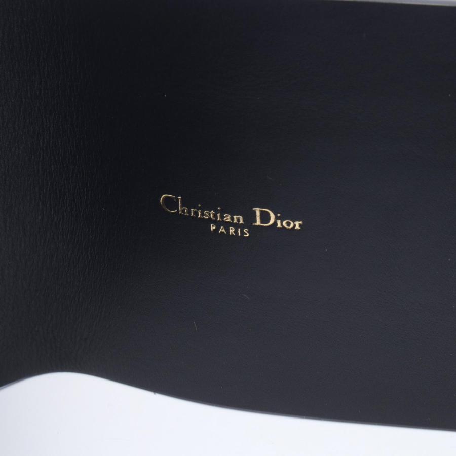 ディオール ロゴ ブランドオフ Dior レザー ベルト 中古 レディース