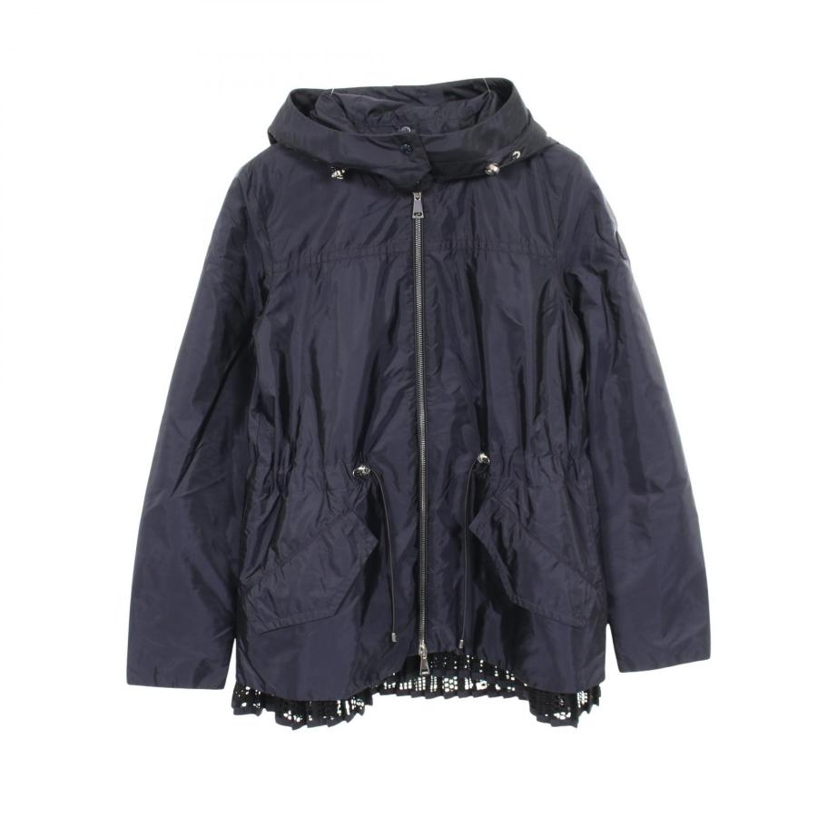 モンクレール MONCLER BAABA レース ナイロンジャケット 衣料品 アウター ナイロン レディース ネイビー系 1A00116 【中古】 MONCLER（モンクレール） BAABA レース ブランドオフ ナイロン