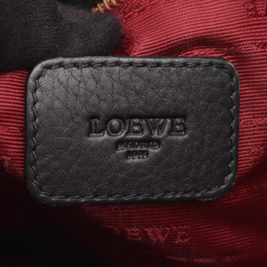 LOEWE（ロエベ） ヘリテージ ブランドオフ レザー ショルダーバッグ