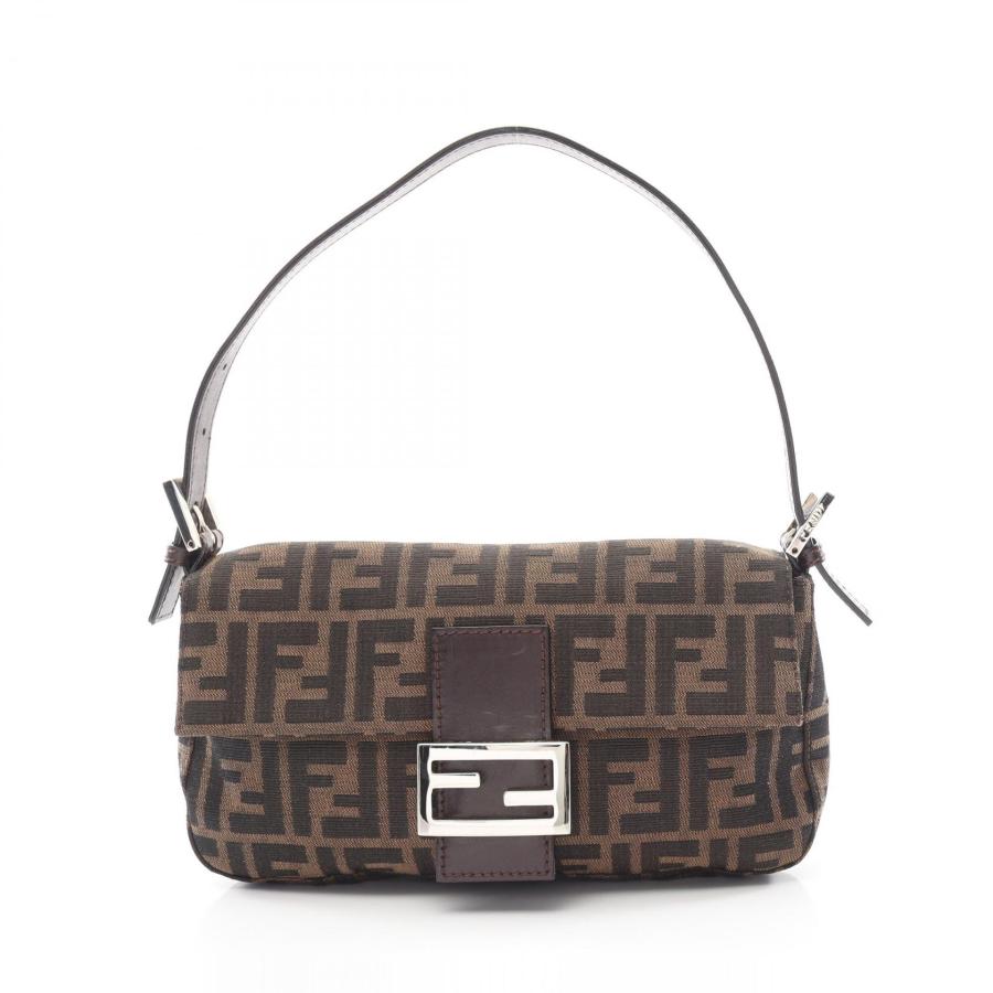 FENDI マンマバケット キャンバス ハンドバッグ FENDI（フェンディ） ズッカ マンマバケット ブランドオフ キャンバス