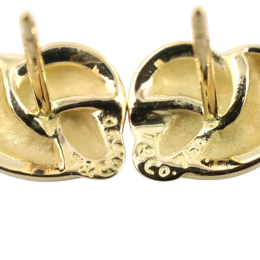 Tiffany(ティファニー) ノット　ピアス　18K イエローゴールド　片方 TIFFANY&Co.（ティファニー） ノット ピアス ブランドオフ TIFFANY＆CO
