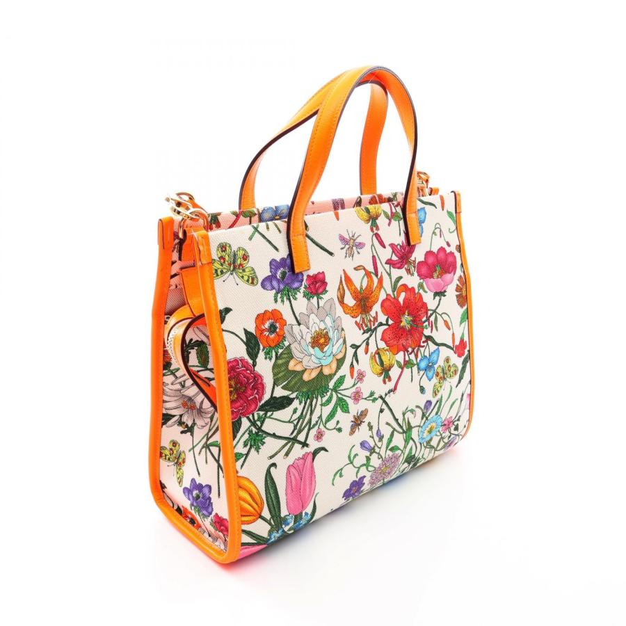 GUCCI（グッチ） フローラ ネオンカラー 2WAY ブランドオフ キャンバス