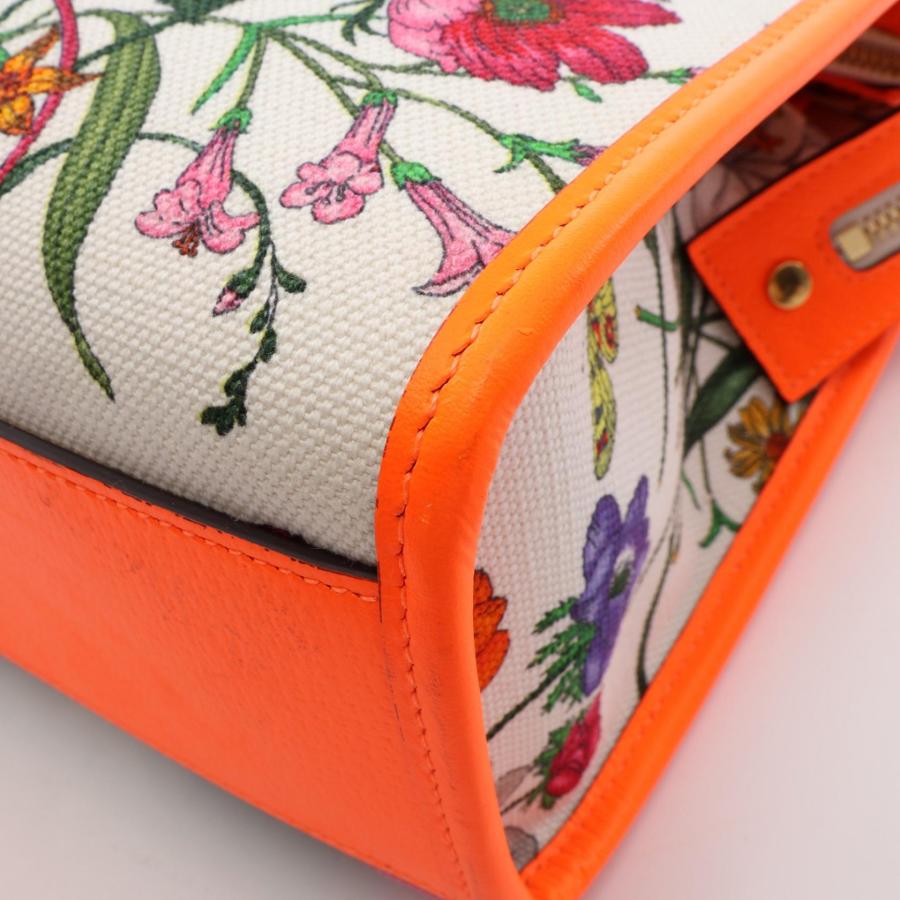 GUCCI（グッチ） フローラ ネオンカラー 2WAY ブランドオフ キャンバス
