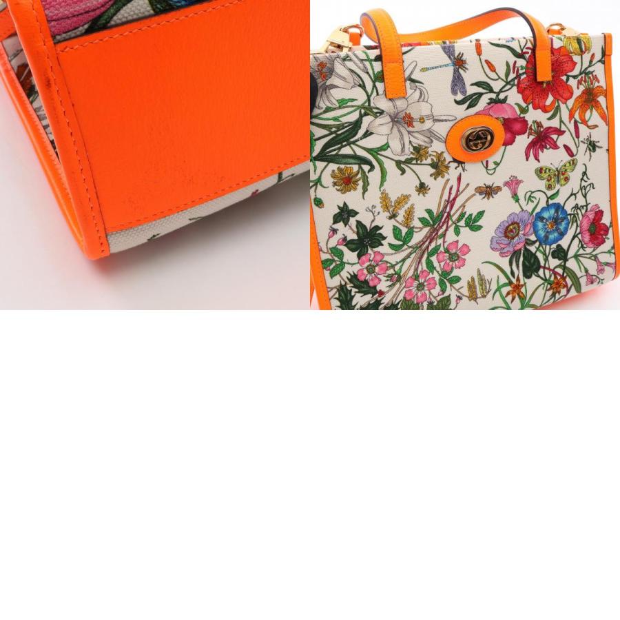 GUCCI（グッチ） フローラ ネオンカラー 2WAY ブランドオフ キャンバス