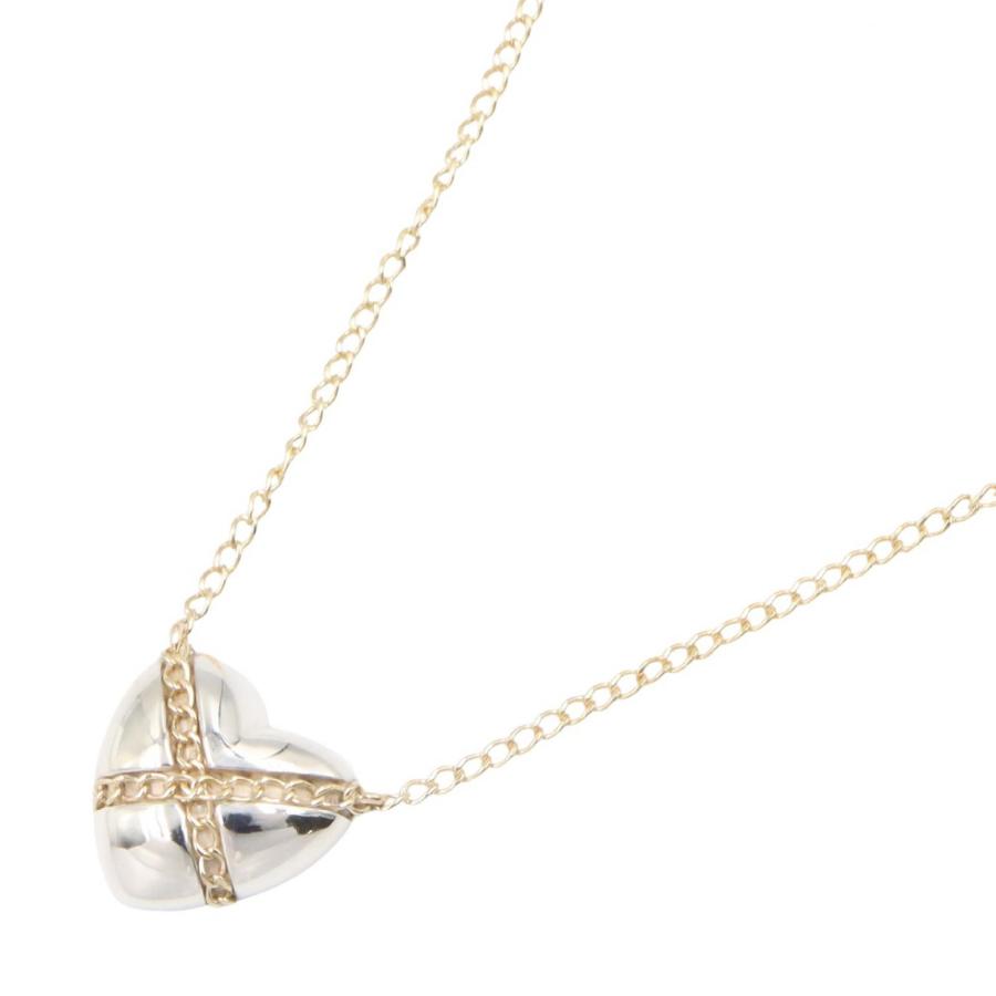 Tiffany & Co. オープンハート　ネックレス　2点セット　クロス付き TIFFANY&Co.（ティファニー） クロスハート ネックレス ブランドオフ