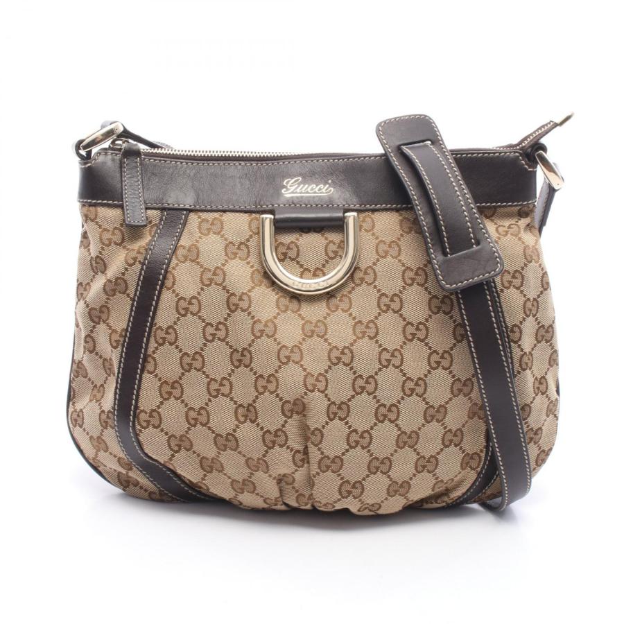 GUCCI（グッチ） アビー ブランドオフ キャンバス ショルダーバッグ GG