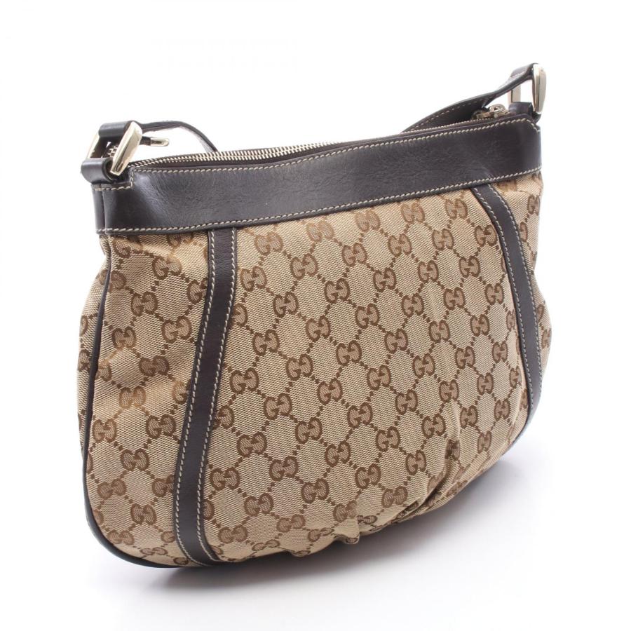 GUCCI（グッチ） アビー ブランドオフ キャンバス ショルダーバッグ GG