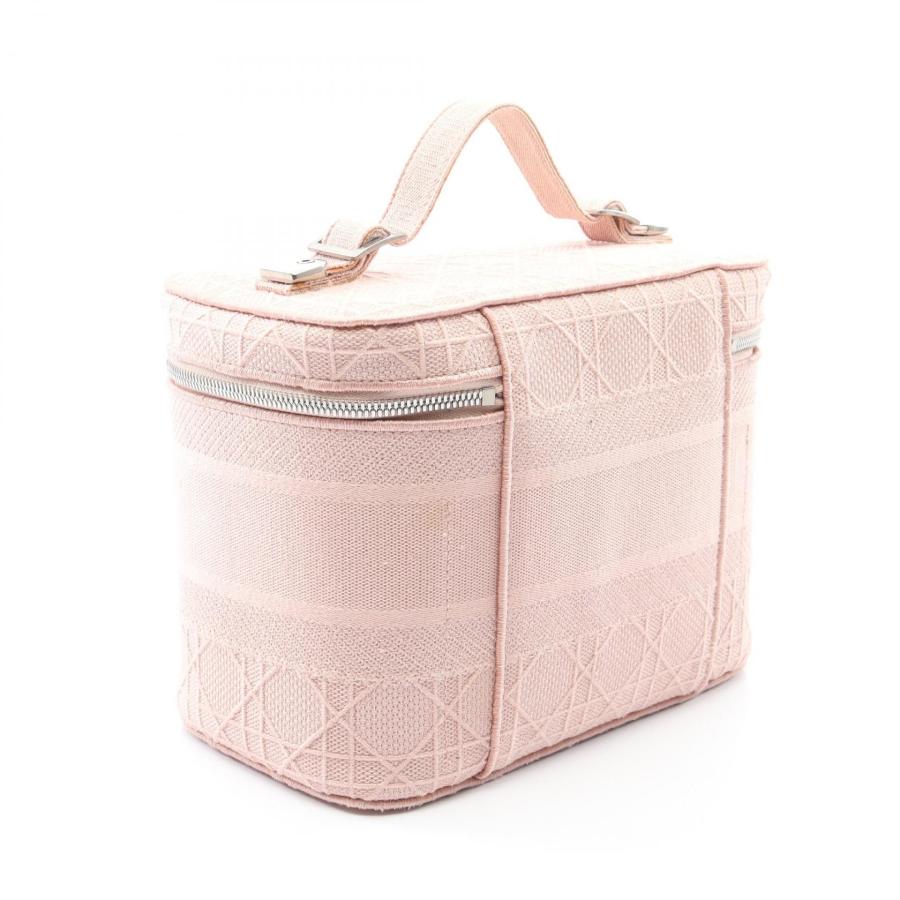 ディオール DIORTRAVE ヴァニティ カナージュ ブランドオフ Dior キャンバス ハンドバッグ ジャガード 中古 レディース_1