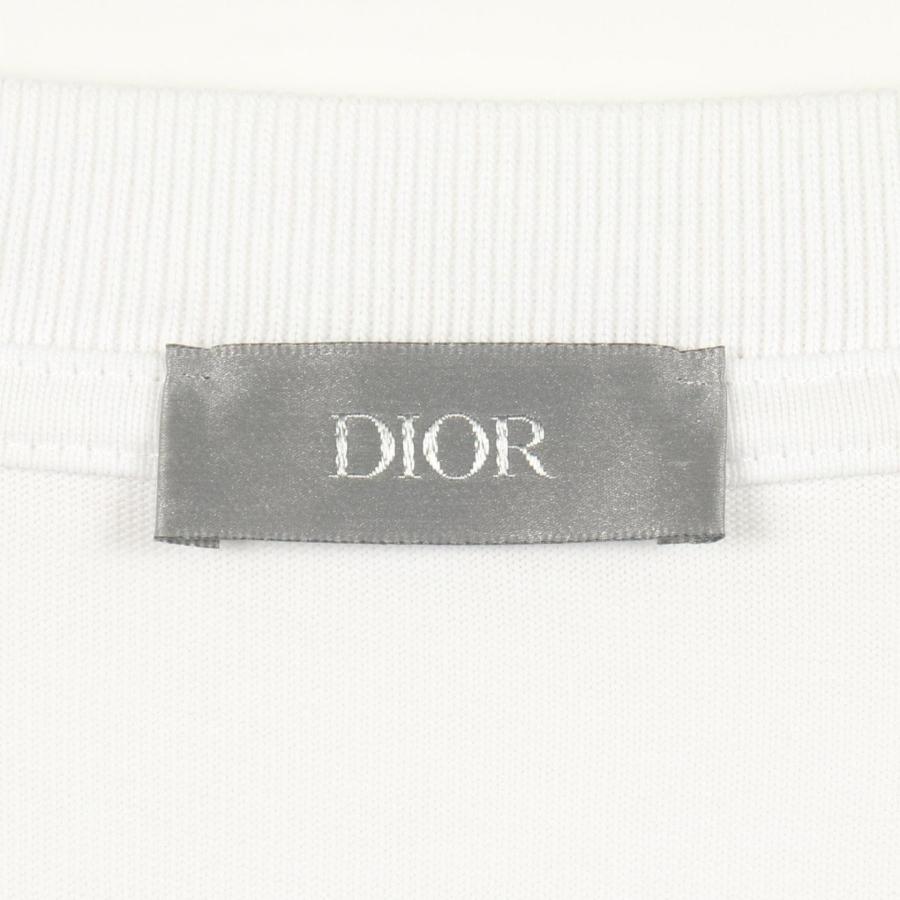 爆買 ディオール ロゴ刺繍 クルーネック ブランドオフ Dior コットン