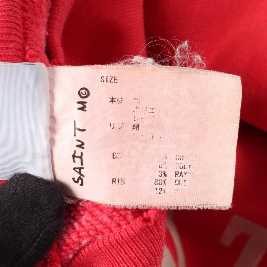 セント マイケル ロゴプリント ダメージ加工 ブランドオフ SAINT MICHAEL その他 スウェット 中古 メンズ_3