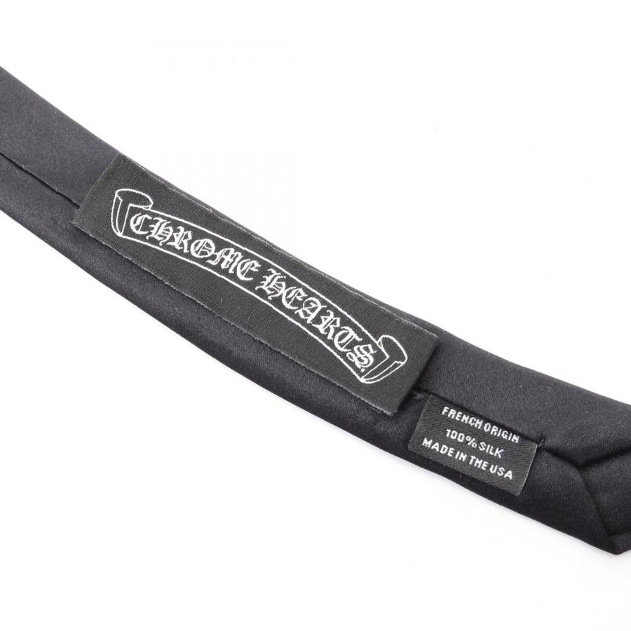 クロムハーツ CHプラス ブランドオフ CHROME HEARTS シルク ネクタイ