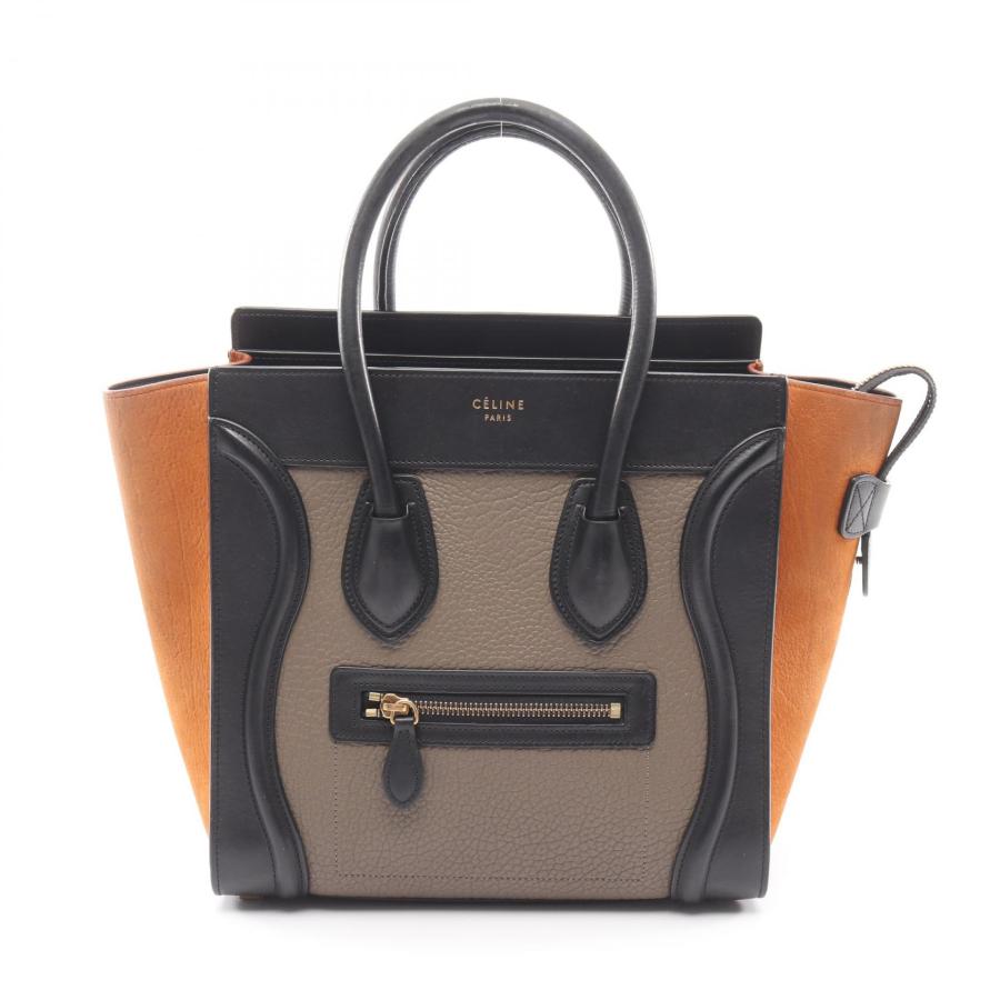 CELINE（セリーヌ） ラゲージ マイクロショッパー ブランドオフ レザー