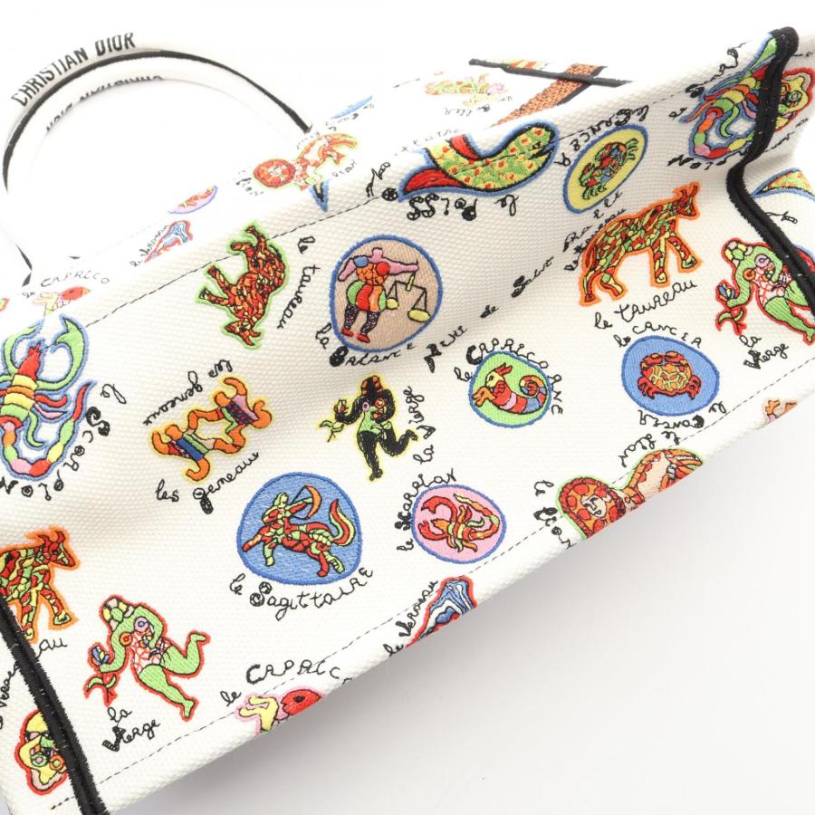 ディオール BOOK TOTE ブックトート ミディアム ニキ ド サンファル ブランドオフ Dior キャンバス トートバッグ キャンバ 中古 レディー_7