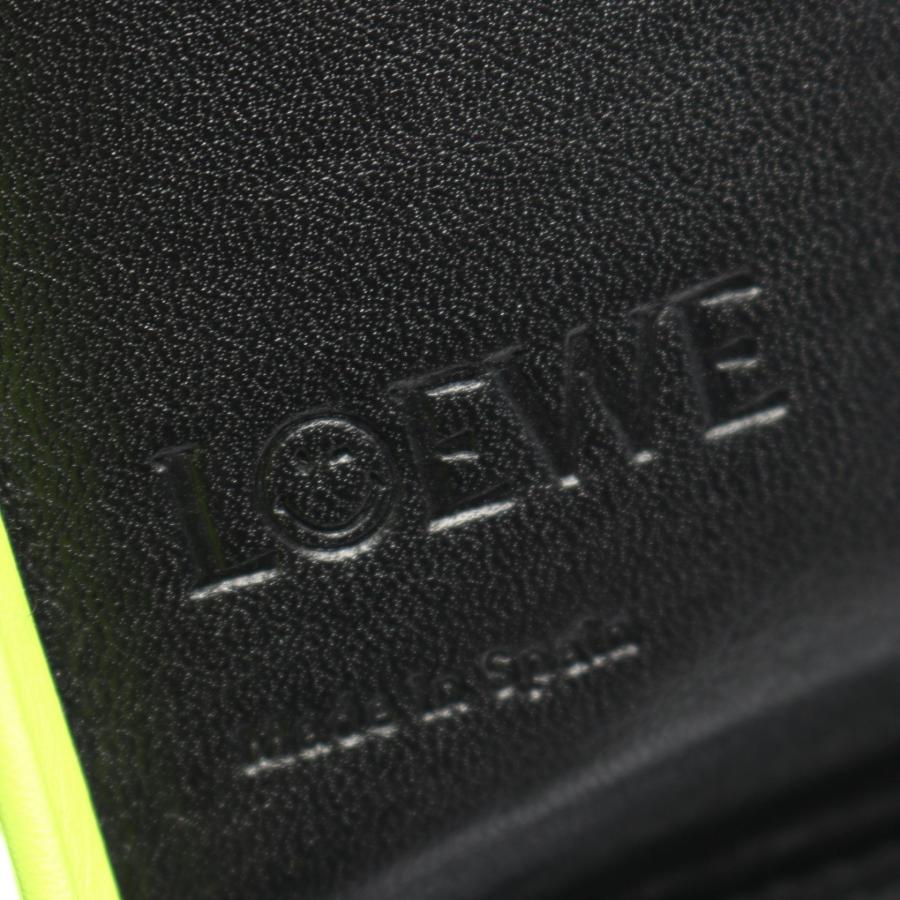 ロエベ LOEWE スマイリーワールド ヒール ポーチ スモール ネオンカラー ショルダーバッグ バッグ レザー レディース イエロー系 C661T14X11 【中古】 LOEWE - ロエベ LOEWE スマイリーワールド ヒール ポーチ スモール