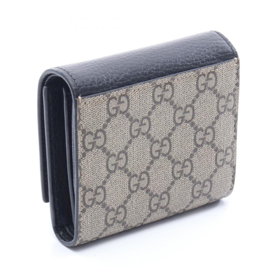 グッチ 二つ折り財布 GGマーモント 573811 中古 GUCCI - グッチ GUCCI GGマーモント 二つ折り財布 財布 レザー