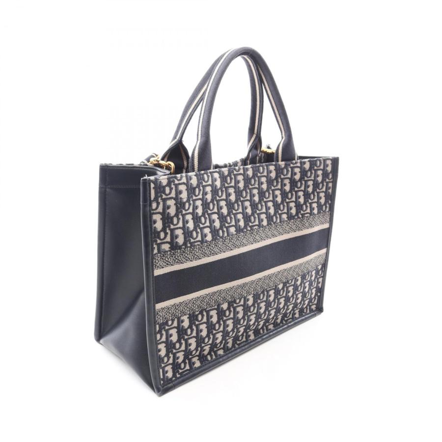 ディオール BOOK TOTE ブックトート オブリーク エンブロイダリー 2WAY