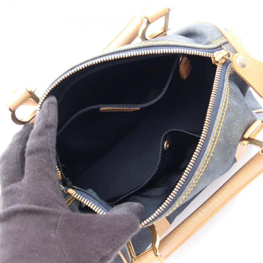 ディオール ミニボストン ブランドオフ Dior デニム ハンドバッグ