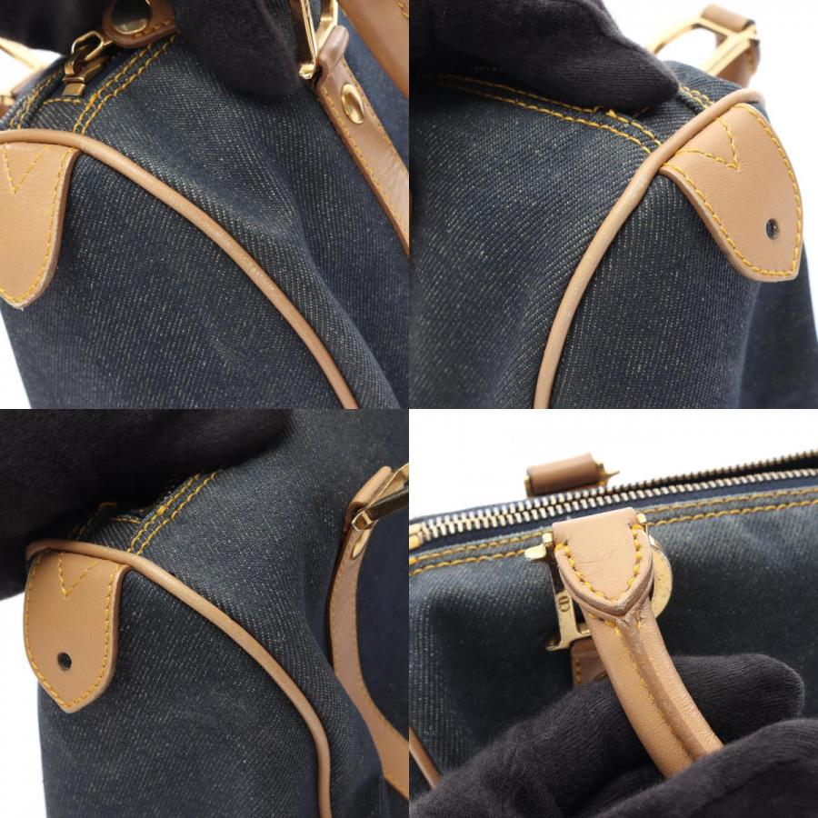 ディオール ミニボストン ブランドオフ Dior デニム ハンドバッグ