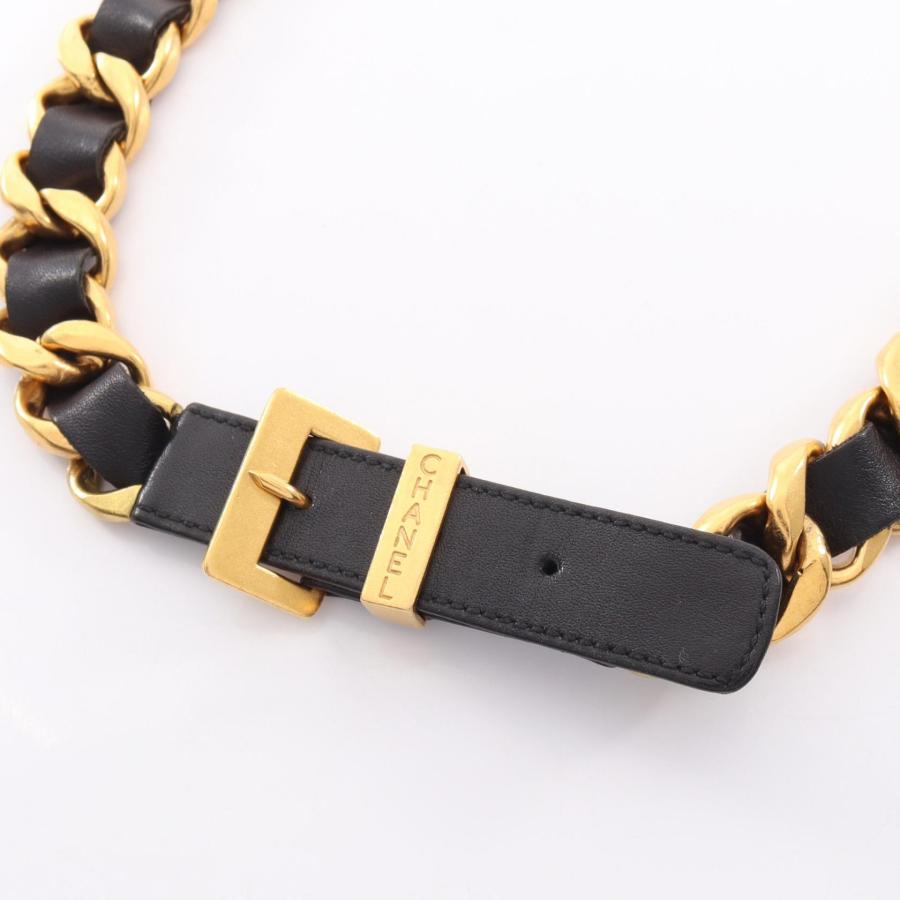 CHANEL（シャネル） チェーン ブランドオフ レザー ベルト 中古