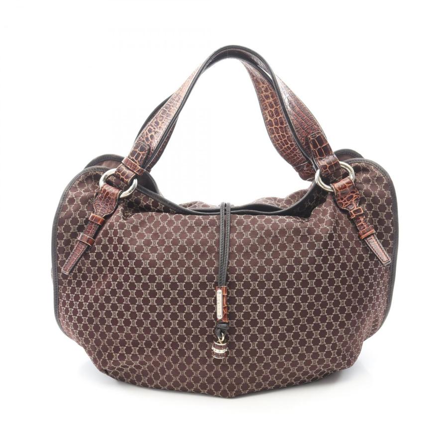 CELINE ビタースウィート マカダム クロコ型押し CELINE（セリーヌ） ビタースウィート マカダム クロコ型押し ブランド