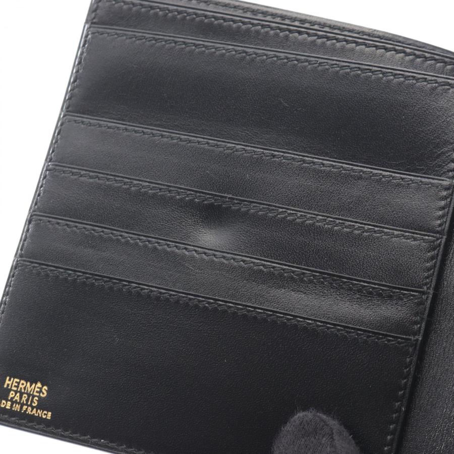 HERMES（エルメス） ブランドオフ カーフ（牛革） 二つ折り財布
