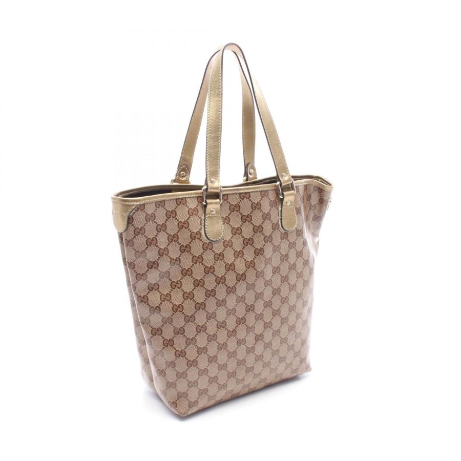 Gucci GGパターン トートバッグ　コーティングキャンバス素材 GUCCI（グッチ） GGクリスタル ブランドオフ GUCCI PVCコーティング