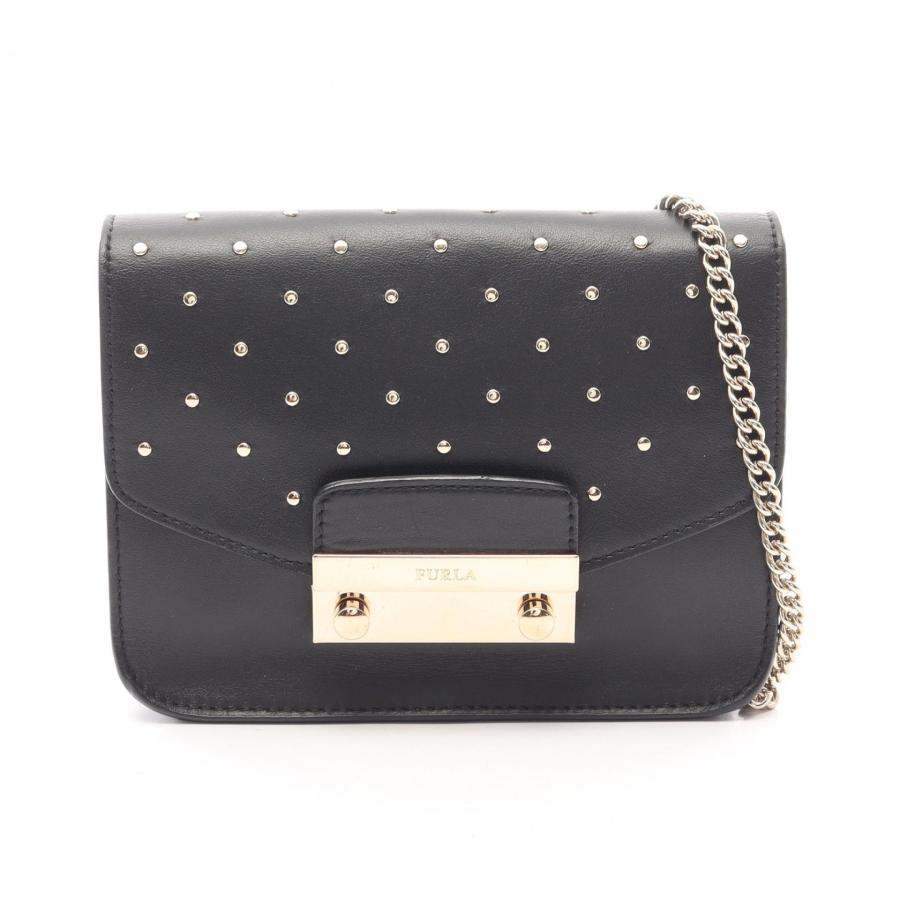 FURLA（フルラ） メトロポリス ミニ スタッズ ブランドオフ レザー 