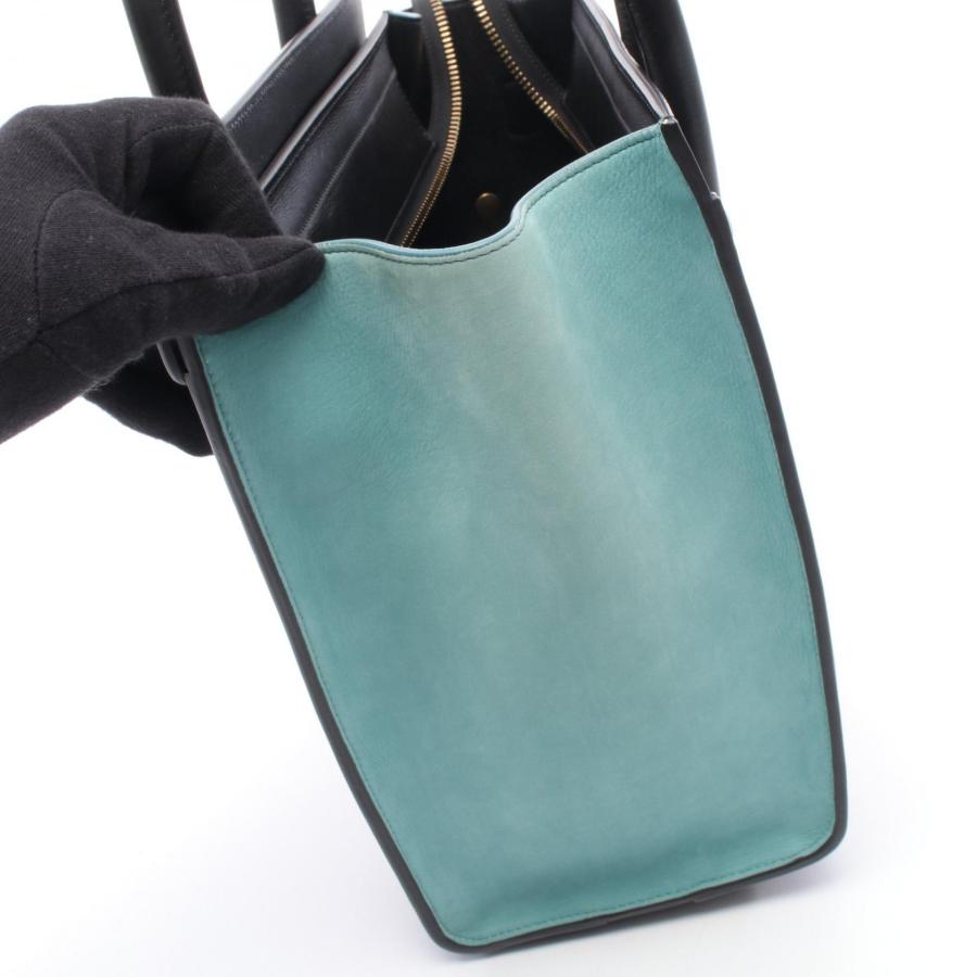CELINE ラゲージ//ハンドバッグ/レザー セリーヌ ハンドバッグ ラゲージ マイクロショッパー レザー CELINE