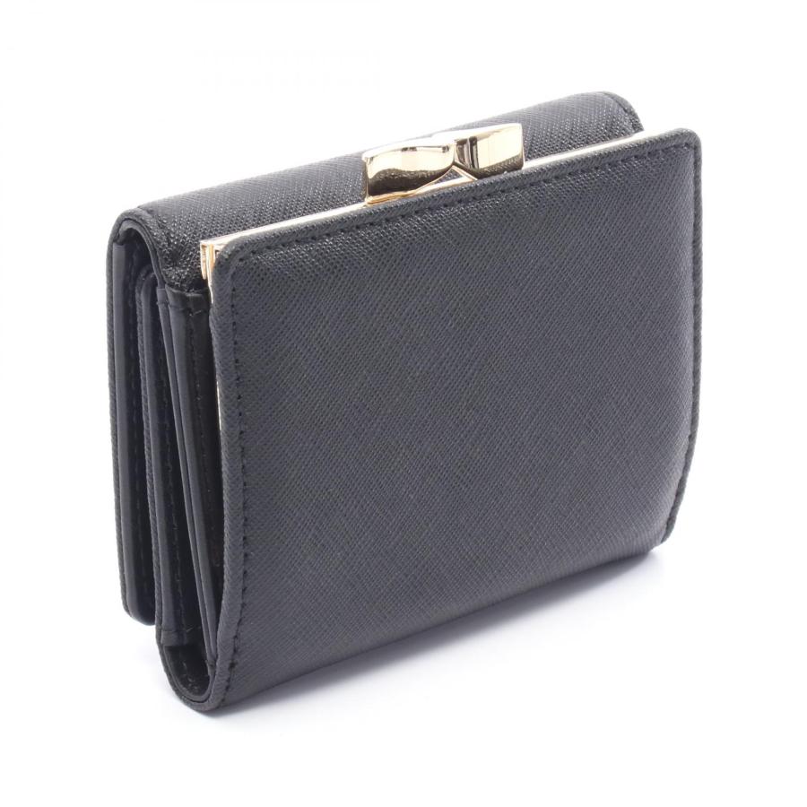 ヴィヴィアンウエストウッド Vivienne Westwood SMALL FRAME WALLET オーブ 三つ折り財布 財布 サフィアーノレザー レディース ブラック系 51010018L0040N401 【新品】 ヴィヴィアンウエストウッド SMALL FRAME WALLET オーブ ブランドオフ
