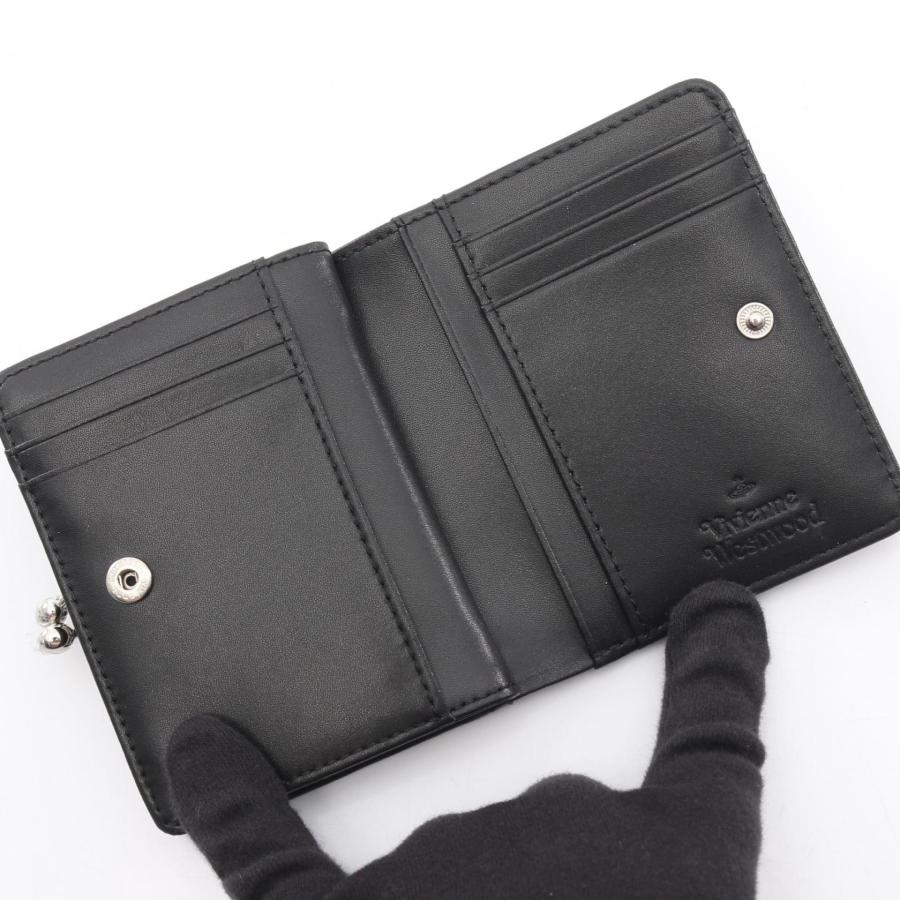 Vivienne Westwood ヴィヴィアンウエストウッド 二つ折り財布 ANNIE WALLET WITH COIN POCKET がま口 ヴィヴィアンウエストウッド ANNIE WALLET WITH COIN POCKET がま口