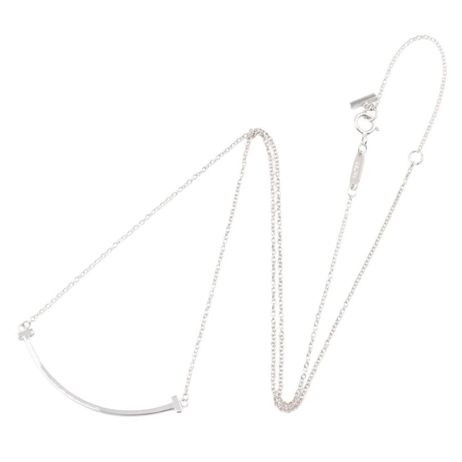 TIFFANY&Co. ティファニー　Tスマイル スモール wg TIFFANY&Co.（ティファニー） Tスマイルスモール ネックレス ブランド