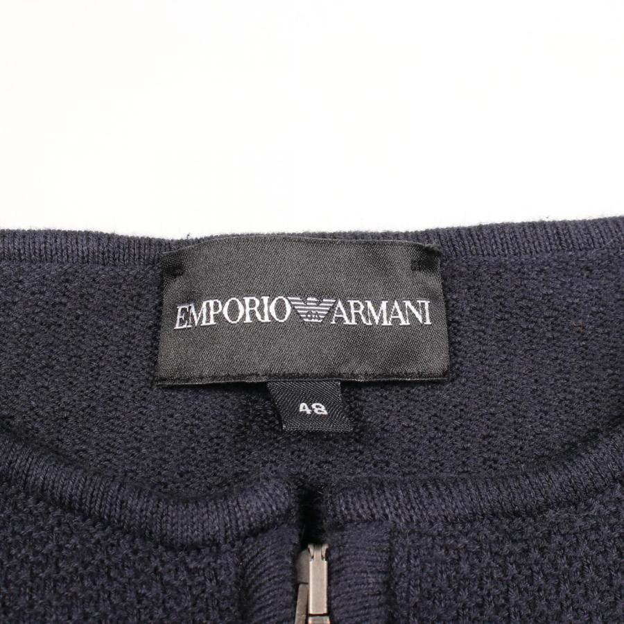 エンポリオ アルマーニ】ジップアップ カーディガン EMPORIO ARMANI
