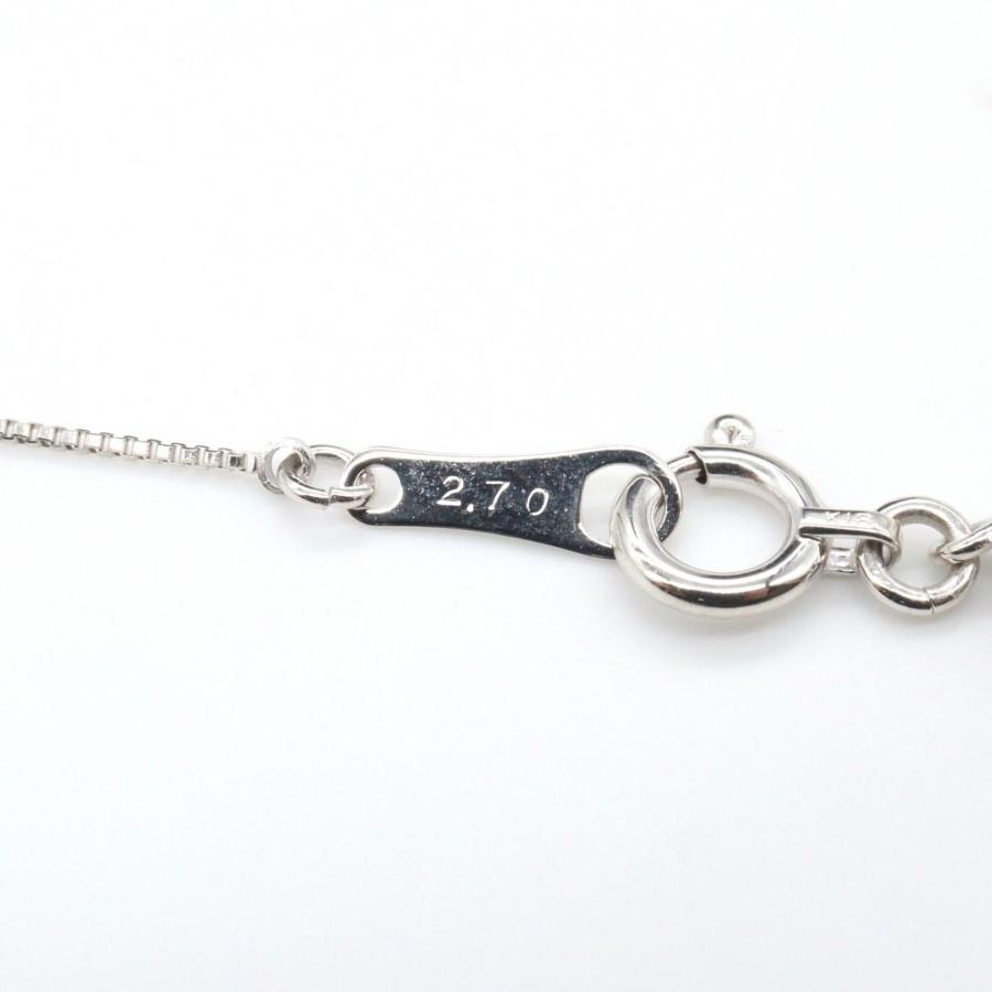ジュエリー タンザナイト ネックレス ブランドオフ JEWELRY K18WG 