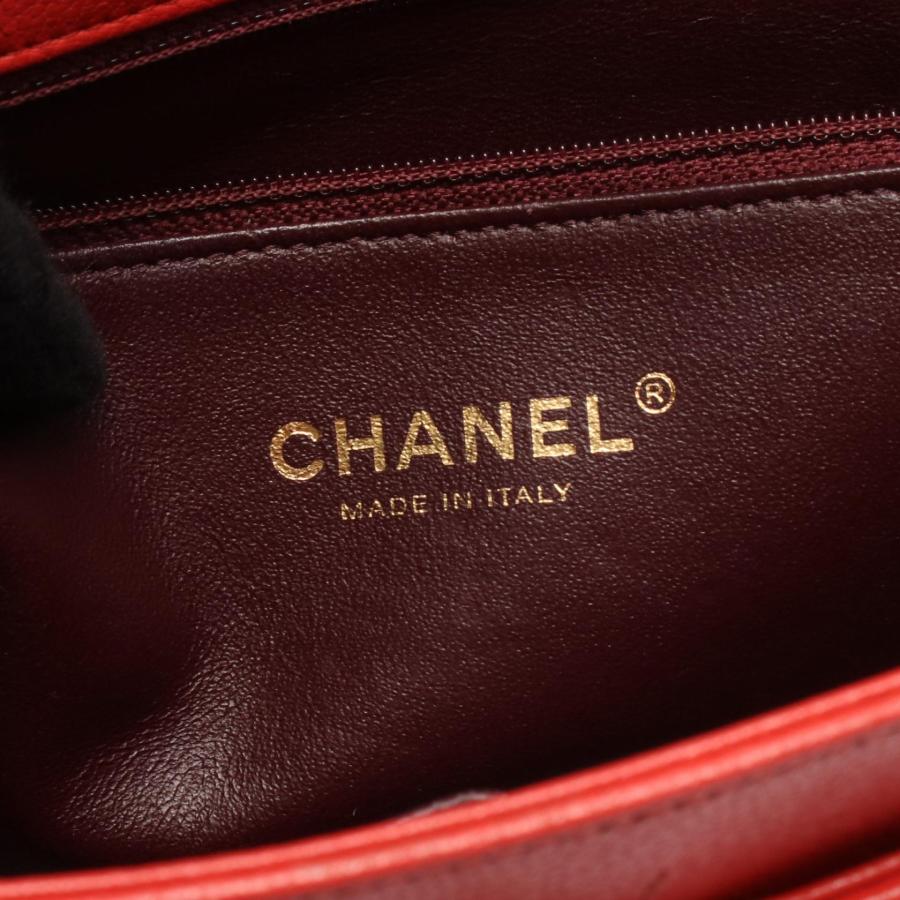 シャネル マドモアゼル ブランドオフ CHANEL レザー ショルダーバッグ レザー 中古 レディース