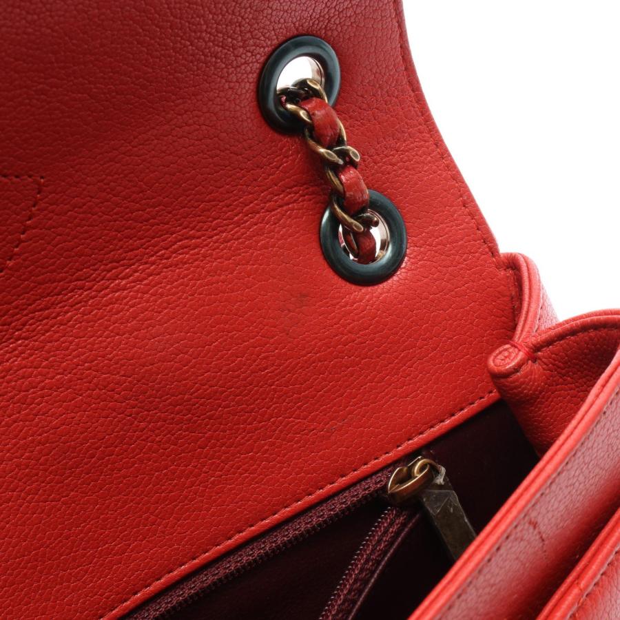シャネル マドモアゼル ブランドオフ CHANEL レザー ショルダーバッグ レザー 中古 レディース