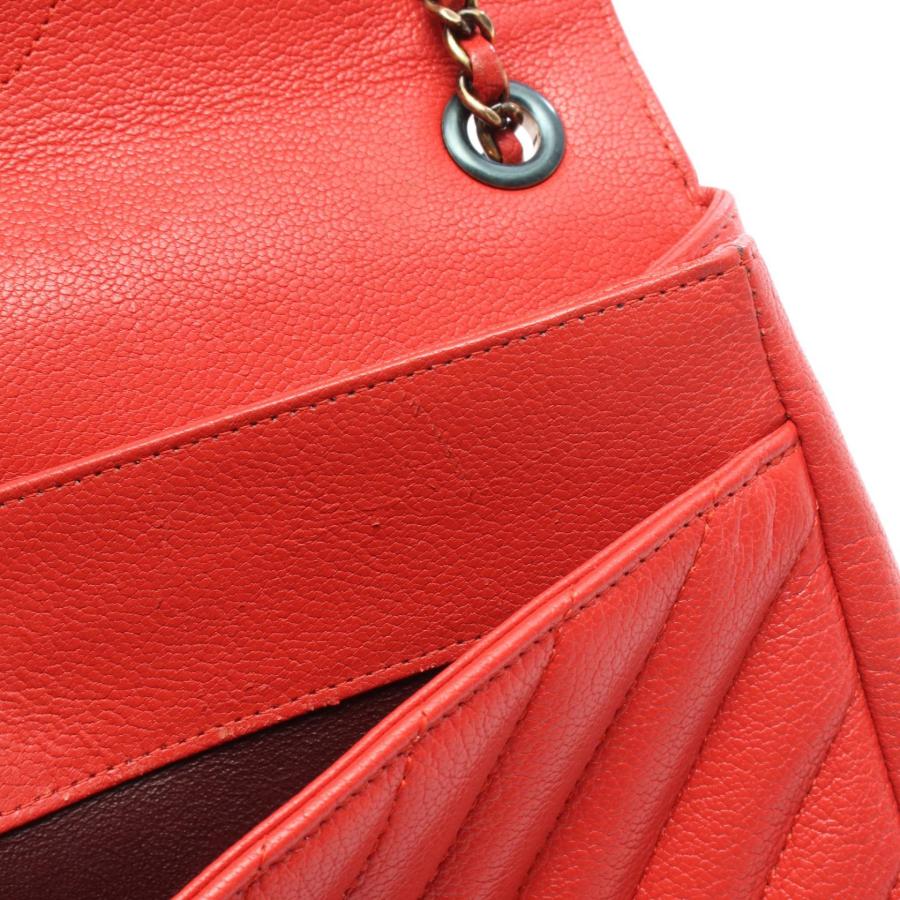シャネル マドモアゼル ブランドオフ CHANEL レザー ショルダーバッグ レザー 中古 レディース
