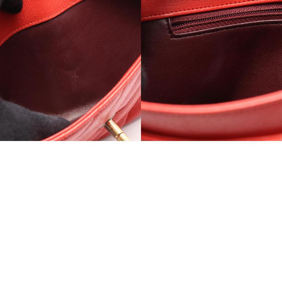 シャネル マドモアゼル ブランドオフ CHANEL レザー ショルダーバッグ レザー 中古 レディース