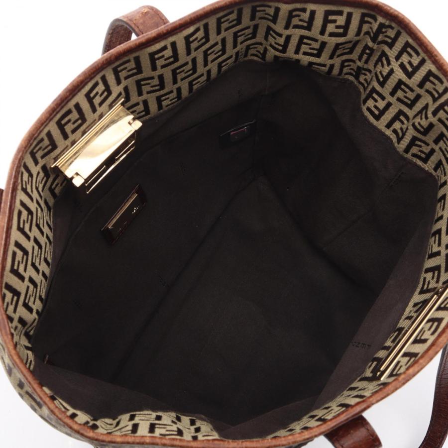 FENDI（フェンディ） ズッキーノ ブランドオフ キャンバス トート