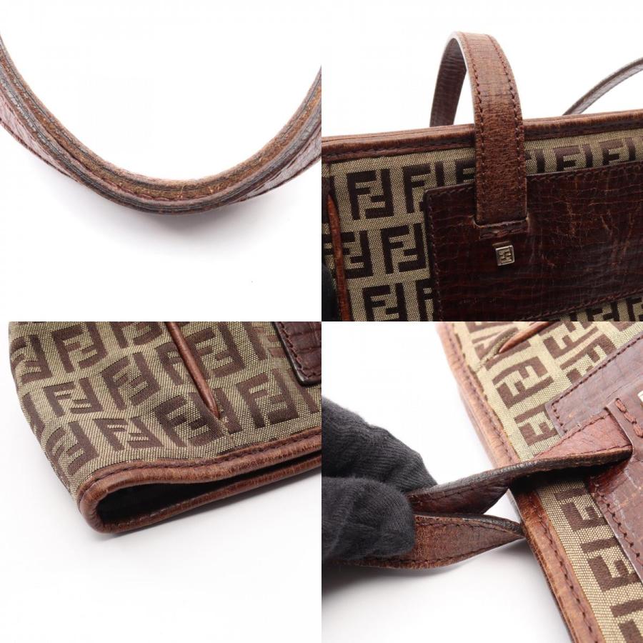 FENDI（フェンディ） ズッキーノ ブランドオフ キャンバス トート