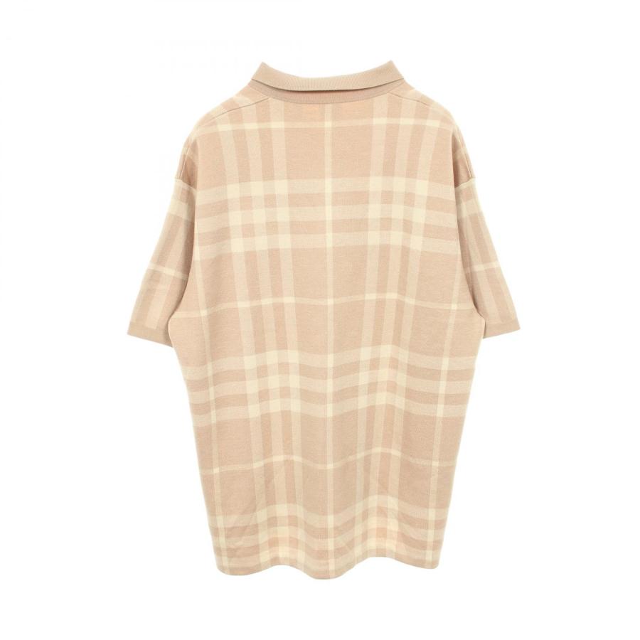 BURBERRY バーバリー ポロシャツ チェック ジャカード BURBERRY（バーバリー） チェック ジャカード ブランドオフ ウール