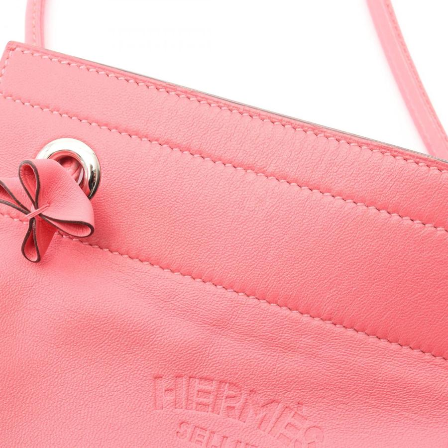 HERMES（エルメス） アリーヌ ミニ ブランドオフ レザー ショルダー