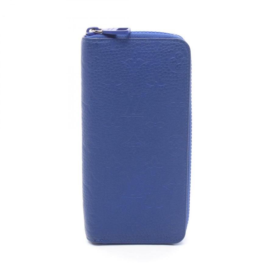 ルイヴィトン トリヨン ジッピーウォレット ヴェルティカル ブルー 長財布 LOUIS VUITTON（ルイ・ヴィトン） ジッピーウォレット ヴェルティカル