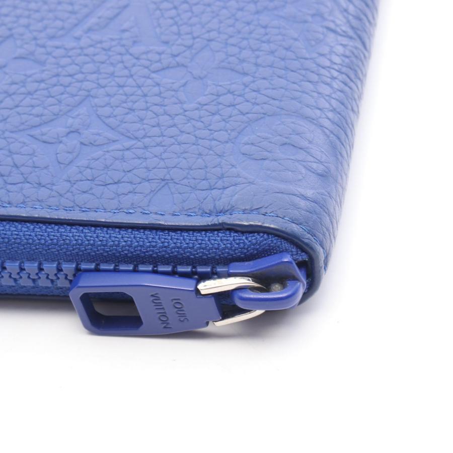 ルイヴィトン トリヨン ジッピーウォレット ヴェルティカル ブルー 長財布 LOUIS VUITTON（ルイ・ヴィトン） ジッピーウォレット ヴェルティカル