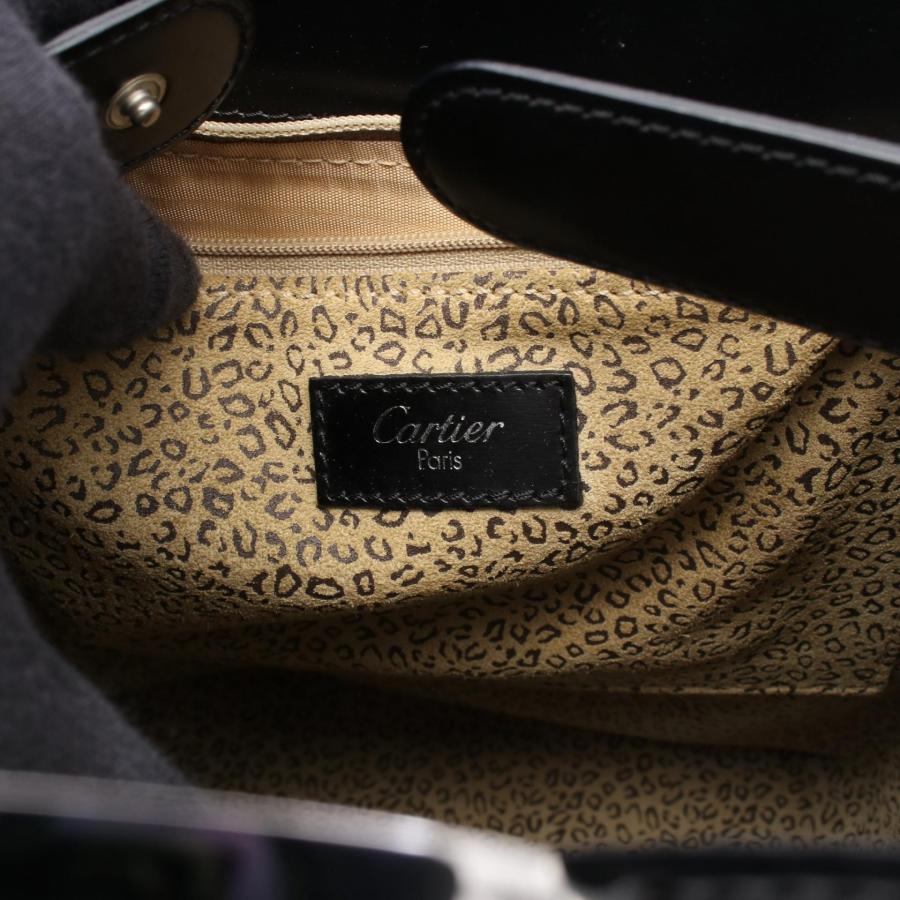 極美品　カルティエ Cartier ショルダー　バッグ パンテール レザー Cartier（カルティエ） パンテール ハンドバッグ バッグ レザー