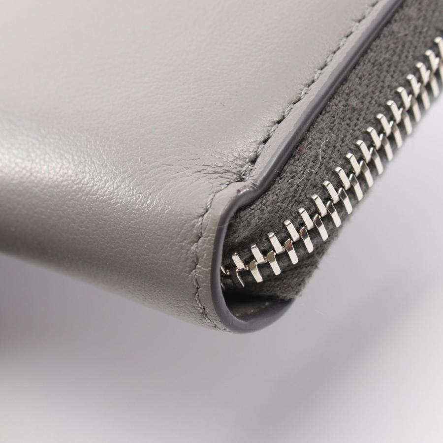 トッズ ダブルT ブランドオフ TOD'S レザー ラウンド長財布 中古