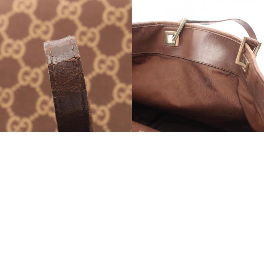 GUCCI（グッチ） GG柄 ブランドオフ キャンバス トートバッグ ナイロン