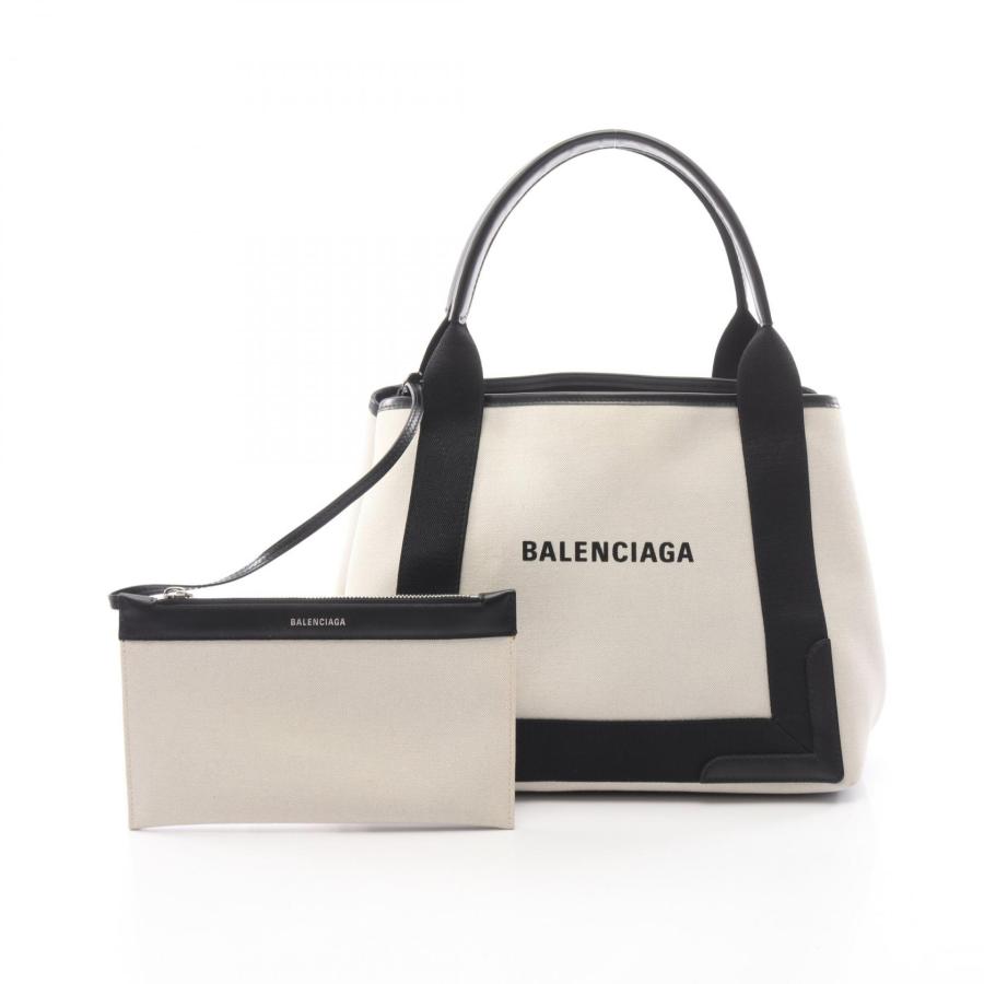 BALENCIAGA（バレンシアガ） NAVY CABAS S ネイビーカバ ブランドオフ
