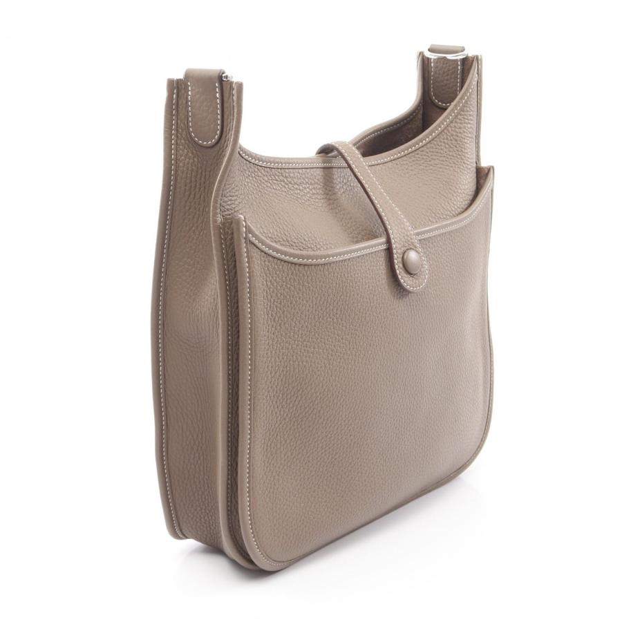 エルメス エヴリン 3 トロワ PM ブランドオフ HERMES レザー ショルダーバッグ トリヨンクレマンス 中古 レディース_1