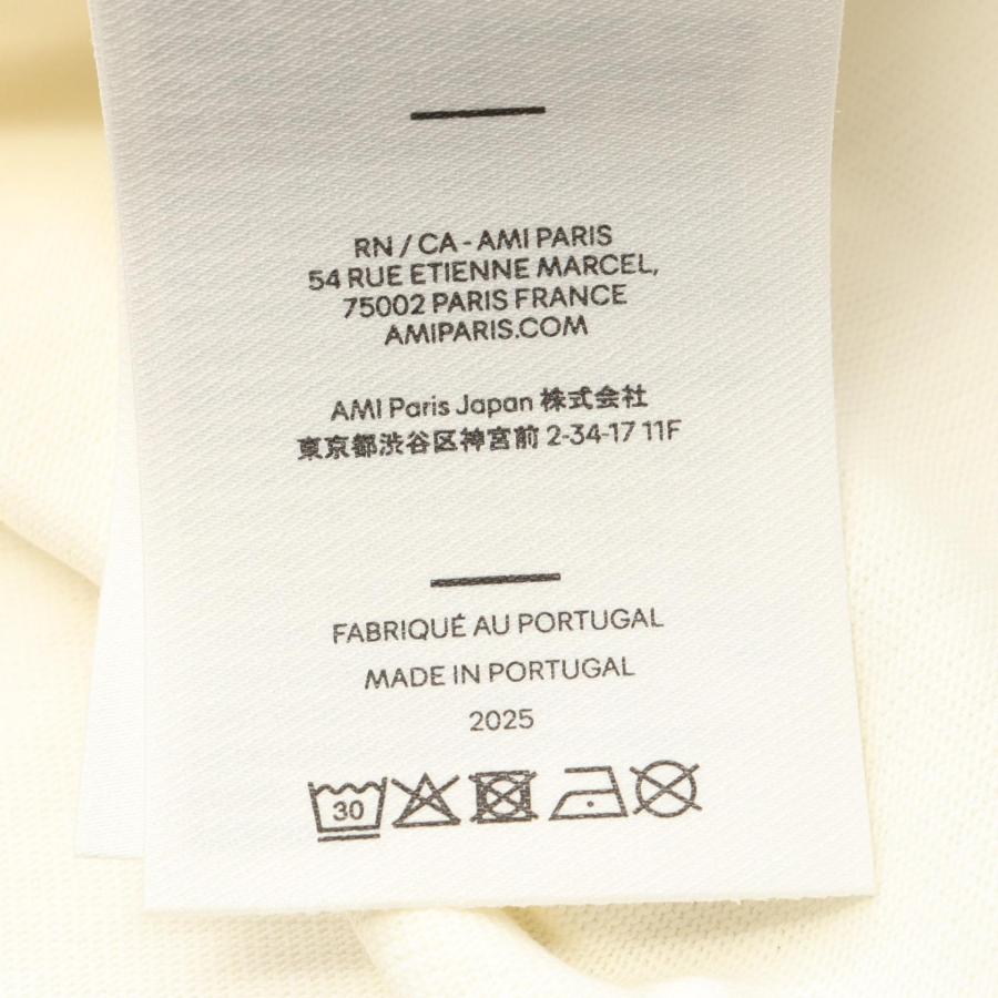 爆買 アミ ニットパッチ ブランドオフ AMI コットン 半袖Tシャツ コットン メンズ レディースの画像