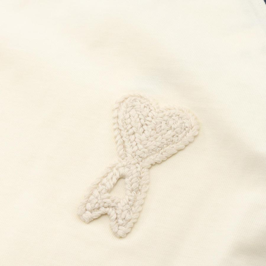 爆買 アミ ニットパッチ ブランドオフ AMI コットン 半袖Tシャツ コットン メンズ レディースの画像